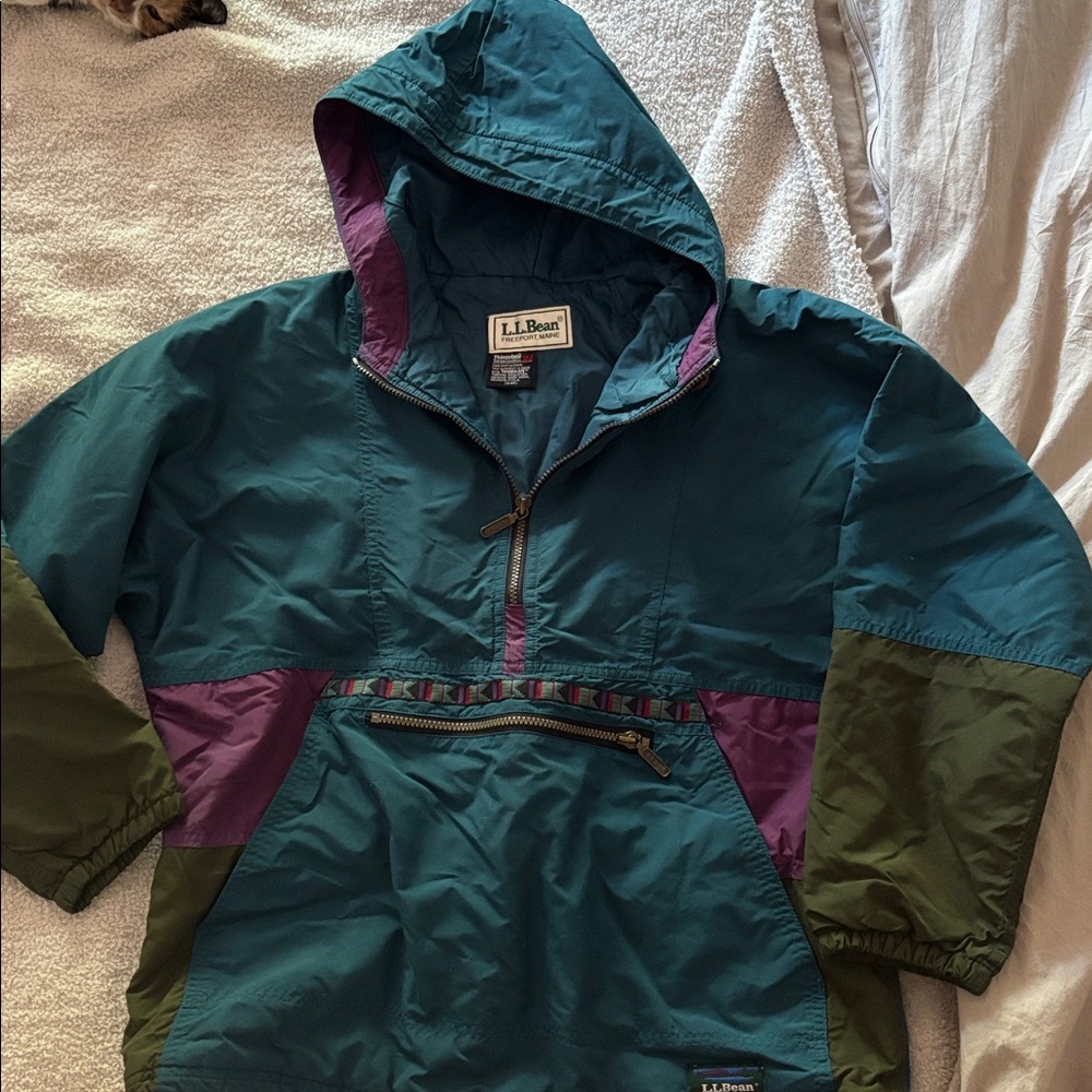 LL Bean anorak jacket